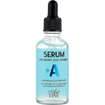 Сыворотка для лица Art Line Serum Hyaluronic Acid + Vitamin A 50 мл - Pampik