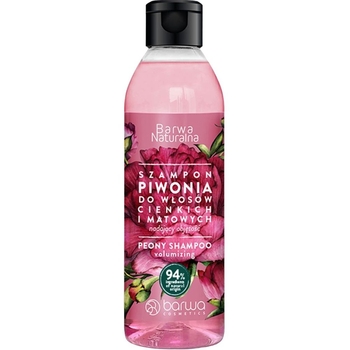 Шампунь Barwa Natural Для увеличения объема волос с экстрактом пиона, 300 мл - Pampik