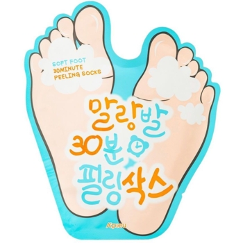 Пилинг-носочки A'Pieu Soft Foot 30 Minute Peeling Socks 40 мл - Pampik