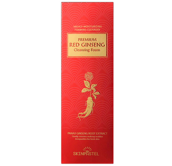 Пенка для умывания Skinpastel Premium Red Ginseng Foam Cleansing, 150 мл - Pampik - 3