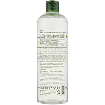 Очищающая вода для лица Tony Moly The Chok Chok Green Tea No-wash, 500 мл - Pampik - 2