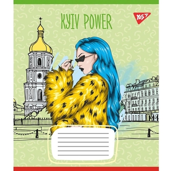 Набір зошитів Yes Pretty women, в клітинку, 18 аркушів, 25 шт. (766586) - Pampik