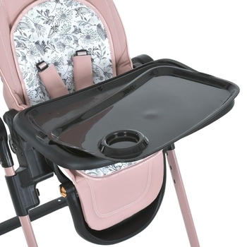 Стільчик для годування El Camino ME 1037-B Crystal Rose Gold, рожевий (25946) - Pampik - 3