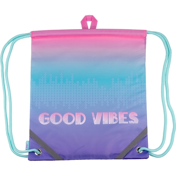 Сумка для взуття Yes SB-10 Good Vibes фіолетовий (533454) - Pampik