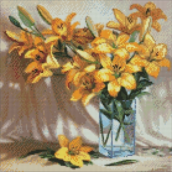 Набор с алмазной мозаикой Ідейка Прикосновение солнца, 40х40 см (AMO7405) - Pampik