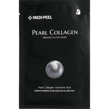 Підтягуюча тканинна маска Medi-Peel Pearl Collagen Firming Glow Mask, 250 мл (10 шт. по 25 мл) - Pampik - 2