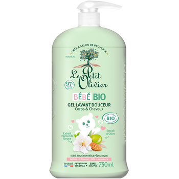 Дитячий очищаючий гель для тіла та волосся Le Petit Olivier, 750 мл (1066935) - Pampik