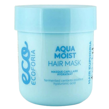 Маска для волосся Ecoforia Hair Euphoria Aqua Moist, зволожуюча, 200 мл - Pampik