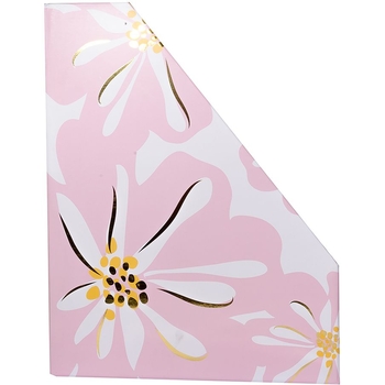 Лоток для документов Yes Allegro, вертикальный, фольга, 32х25х8 см, розовый (707310) - Pampik - 2