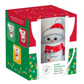 Набір дитячого посуду Limited Edition NY Gift 2 предмети (YF6039) - Pampik - 2