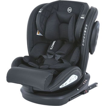 Автокресло El Camino EVOLUTION 2 ME 1045-1 Black Striped черное (25861) - Pampik