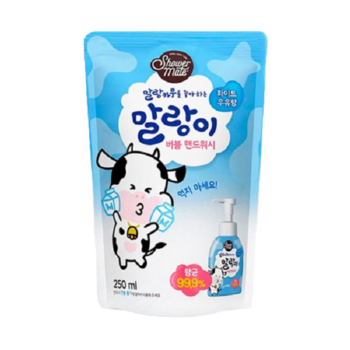 Гель для рук Shower Mate, молочна бульбашка, 250 мл - Pampik