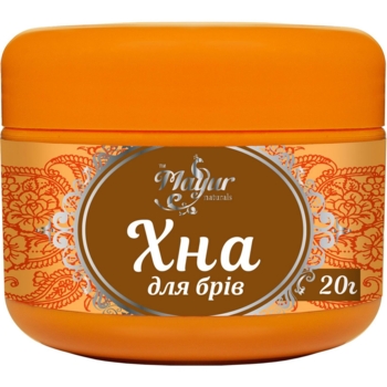 Хна для брів Mayur коричнева 20 г - Pampik