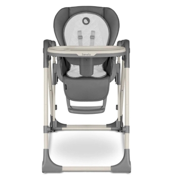 Стільчик для годування Lionelo Laurice Grey Stone, з функцією гойдалки, темно-сірий - Pampik - 4