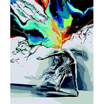 Картина за номерами ZiBi Art Line Північне сяйво 40х50 см (ZB.64208) - Pampik