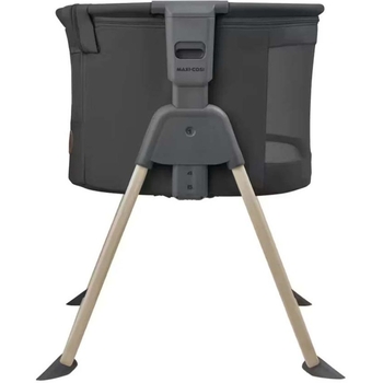 Приставне ліжечко Maxi-Cosi Tori Beyond Graphite Eco, темно-сіре (2029043110) - Pampik - 3