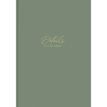 Зошит для записів MonAmi, А4, у клітинку, 80 арк., зелений (A4-IC-080-776K) - Pampik