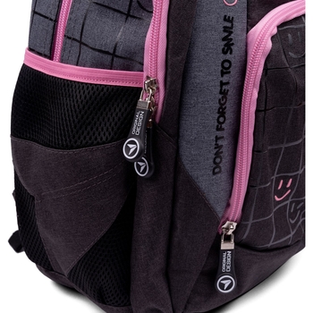 Рюкзак Yes S-85 Happy time, черный (552383) - Pampik - 6