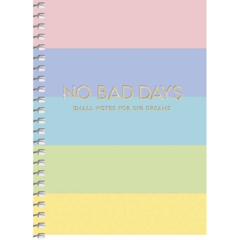 Блокнот для записів Student Широка смужка, А6, у клітинку, спіраль, 80 арк. (A6-SC-080-6088K) - Pampik