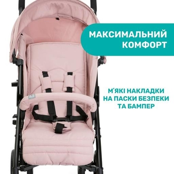 Прогулянкова коляска Chicco Liteway 4, рожева (79892.20) - Pampik - 7