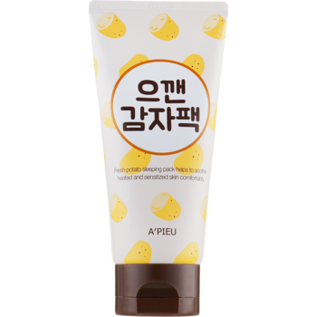 Картофельная ночная маска Apieu Mashsed Potato Pack для гладкости кожи, 130 мл - Pampik