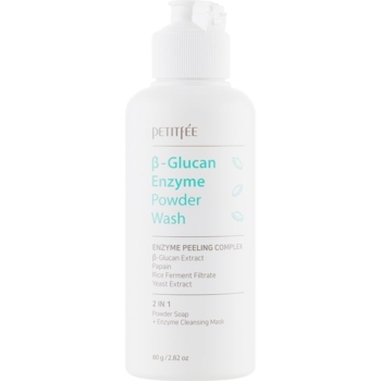Очищальна ензимна пудра Petitfee Beta-Glucan Enzyme Powder Wash, 80 г - Pampik