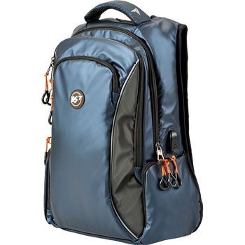 Рюкзак молодіжний Yes T-92 Past all, синий с черным (558439) - Pampik