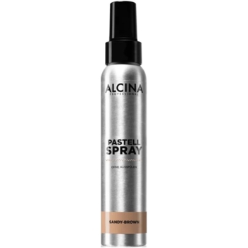 Тонирующий спрей для светлых волос Alcina Pastell Spray Sandy-Brown, песочный, 100 мл - Pampik