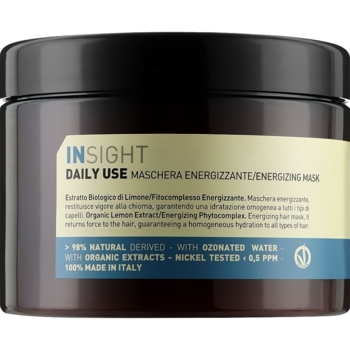 Маска для волос Insight Energizing Mask Энергетическая, 500 мл - Pampik