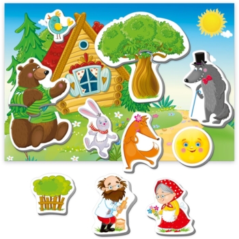 Магнитный театр Vladi Toys Академія розвитку Колобок укр. язык (VT3206-30) - Pampik - 3