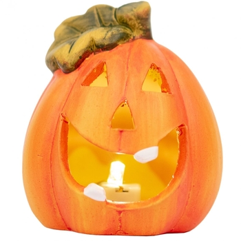 Статуэтка Yes! Fun Halloween Pumpkin LED, 8 см (974187) - Pampik