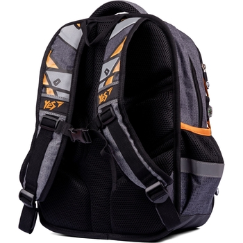 Рюкзак Yes S-86 AsPro, серый с черным (554635) - Pampik - 5