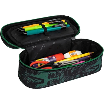 Пенал на молнии CoolPack Campus Danger, с органайзером для ручек, 23х9х5 см (F062719) - Pampik - 2