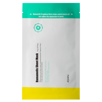 Тканинна маска A'pieu Hamamelis себорегулююча, 21 г - Pampik