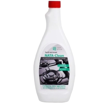 Засіб для видалення застарілого жиру та нагару Nata-Clean, запаска, 750 мл - Pampik
