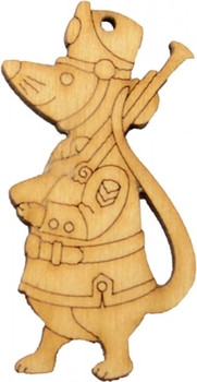 Набор для творчества Умняшка роспись акриловыми красками, Новогодние игрушки - Щелкунчик (НГ-002/5) - Pampik - 2