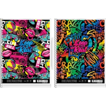 Колледж-блок Student, А4+, в клеточку, спираль, 80 листов, girl rule (A4-080-6514K) - Pampik - 2