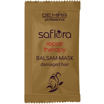 Бальзам-маска DeMira Professional Saflora Repair Therapy, саше, 15 мл - Pampik