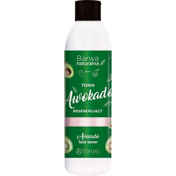 Тонер для лица Barwa Natural с экстрактом авокадо, восстанавливающий, 300 мл - Pampik