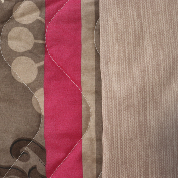 Стеганое покрывало-пододеяльник LightHouse 4 сезона Eftelya бязь голд 200х220 см коричневое (3500_2.0LH_п) - Pampik - 6