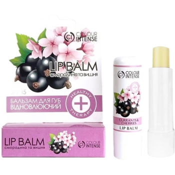 Бальзам для губ Colour Intense Healthy Therapy Восстанавливающий 06, Смородина и Вишня, 5 г - Pampik