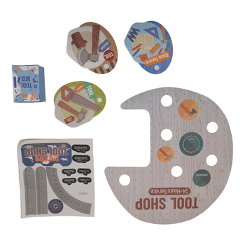 Игрушка - сюрприз Martinelia Динозавр Набор инструментов (1368A7) - Pampik - 10