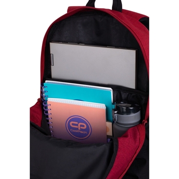 Рюкзак CoolPack Rіder Rpet Duo Colors Burgundy&Black, 27 л, 44x33x19 см (F059768) - Pampik - 6