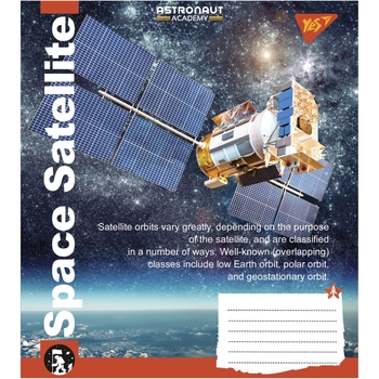 Зошит загальний Yes Astronaut Academy, A5, в клітинку, 36 листів - Pampik - 4