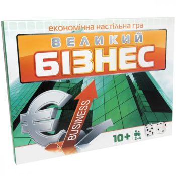 Настільна гра Strateg Великий бізнес, укр. мова (30452) - Pampik