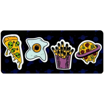 Закладки пластикові Kite Space food, 35х50 мм, 80 шт. (K22-479-1) - Pampik - 2