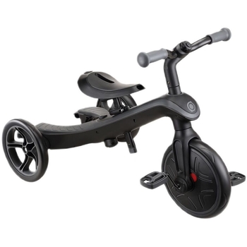 Велосипед трехколесный Globber Explorer Trike Deluxe Play 4 в 1 черно-серый (633-120) - Pampik - 4