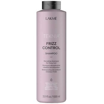 Шампунь Lakme Teknia Frizz Control Shampoo, дисциплінуючий, для неслухняного або кучерявого волосся, 1 л - Pampik