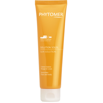 Увлажняющий солнцезащитный крем для лица и тела Phytomer Sun Solution SPF15, 125 мл - Pampik