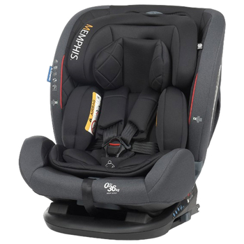 Автокресло El Camino Memphis Isofix ME 1093 Shadow Black 0-36 кг (25013) - Pampik